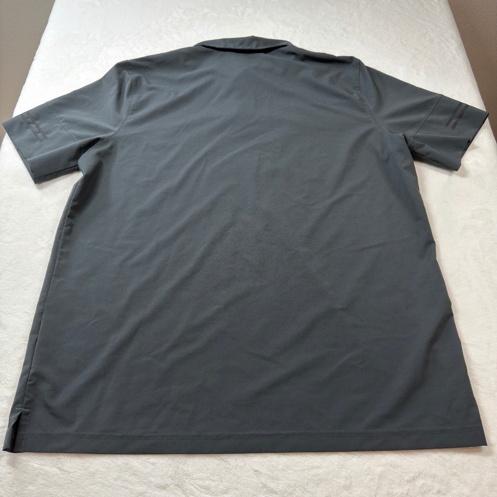 Nike Polo Shirt Mens XL Gray Good Court Dry-Fit CI4465-060 Short Sleeve - Picture 7 of 11